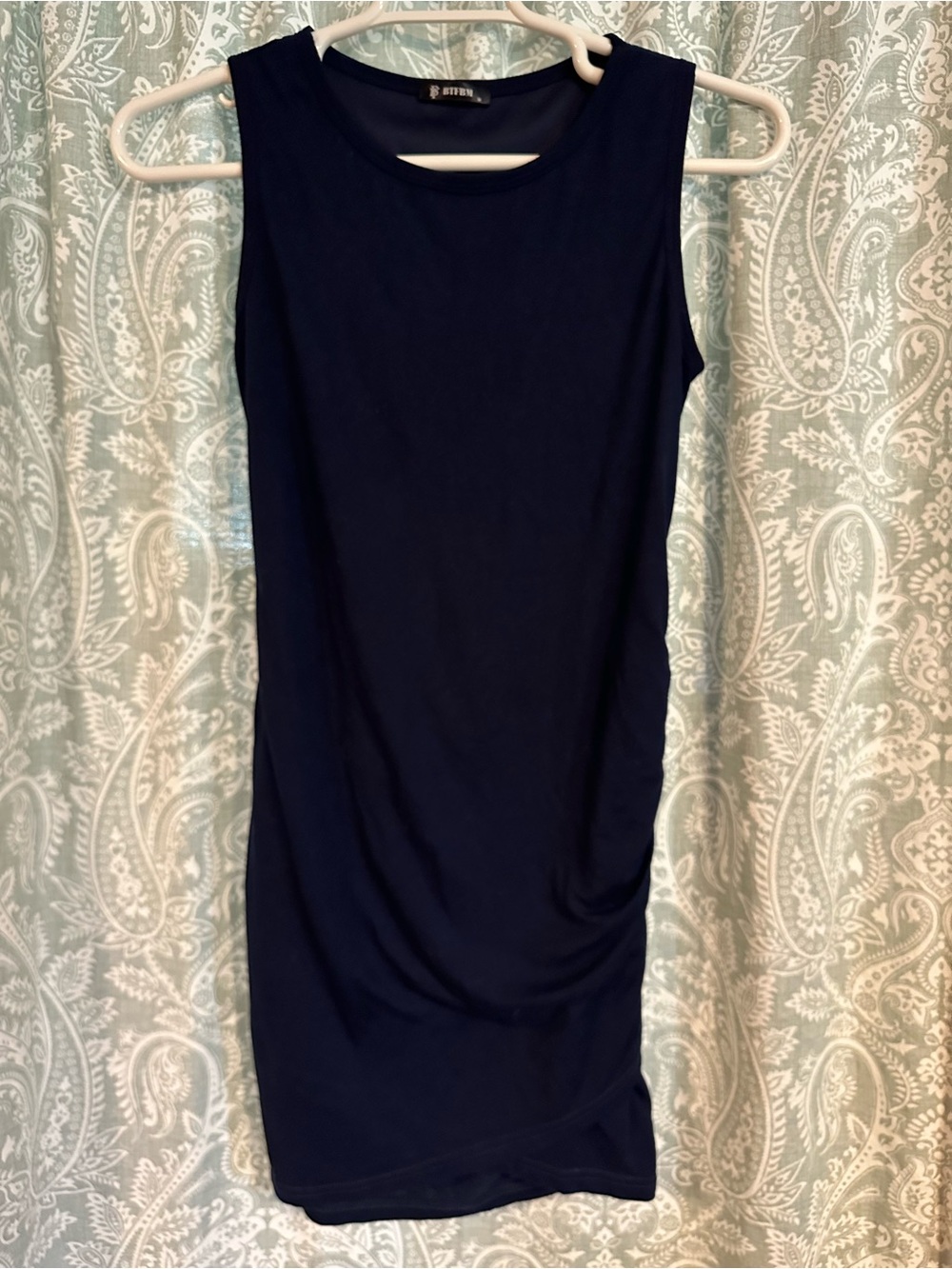 Stretch Midi Dress in Navy by Xhilaration